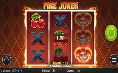 Le jeu de la machine à sous Fire Joker.