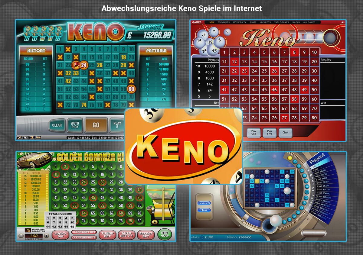 Keno variantes de jeu en ligne et caractéristiques