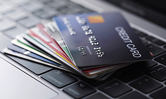 Paiements par carte de crédit dans les Casinos en ligne.
