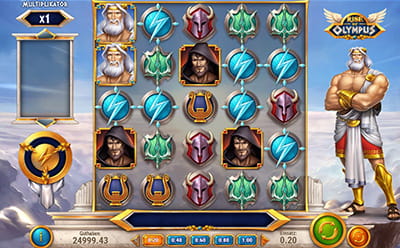 La machine à sous Rise of Olympus au casino Mason Slots.