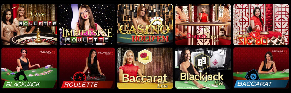 Au Sons of Slots Casino, vous trouverez tous les jeux de table classiques