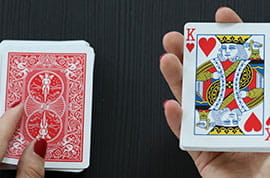 Coeur Roi Carte À Jouer