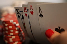 Cartes à jouer As et rois