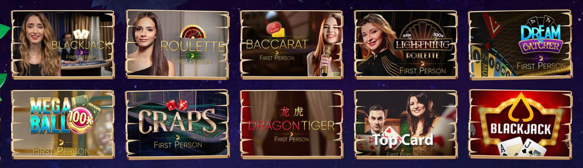 La sélection de jeux de table au Casino Wazamba est plus petite que les machines à sous, mais peut quand même convaincre.