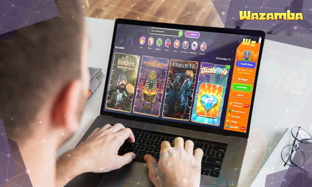 Une petite sélection de meilleurs jeux sur Wazamba Casino.